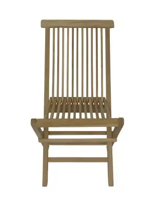 Artikelbild 2 des Artikels “Trondheim Teak Klappstuhl – Gartenstuhl aus Upcycled Teak “